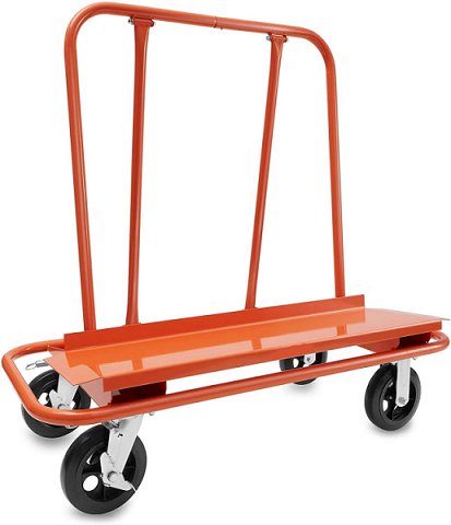 Orange Heavy Duty Drywall Sheet Cart & Panel Dolly